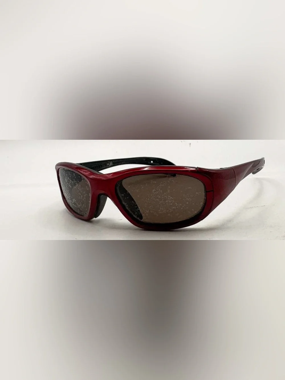Vintage Liberty MX20 Red Oval Sunglasses Frames Only